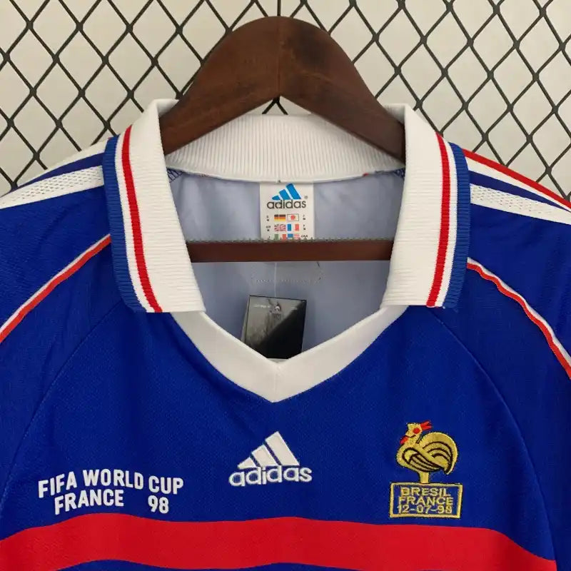 France Home 1998 Long Sleeve